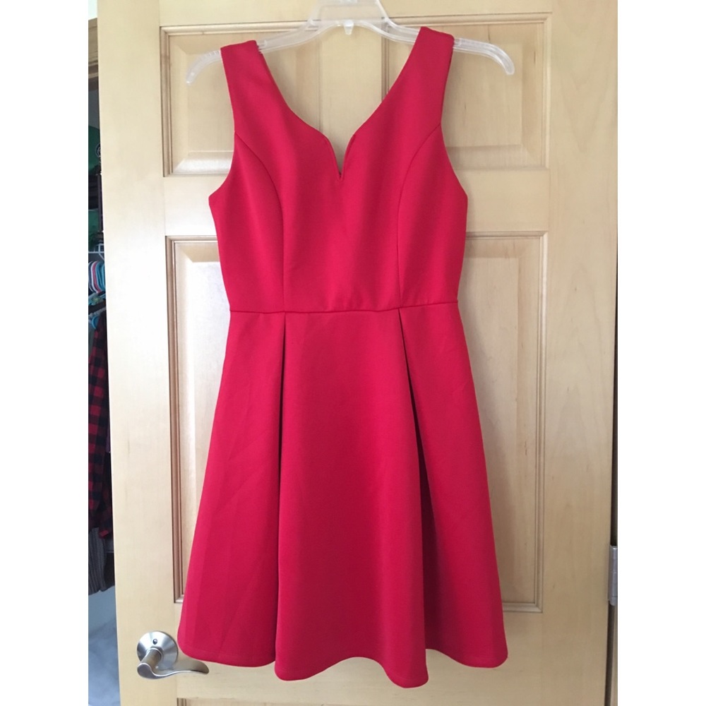 Short Red Formal Dress